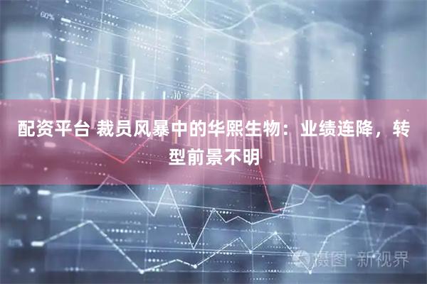 配资平台 裁员风暴中的华熙生物：业绩连降，转型前景不明