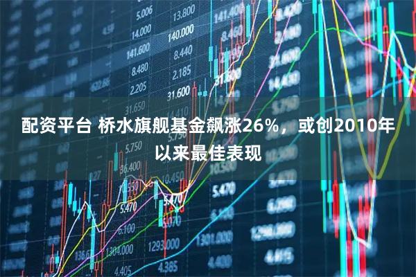 配资平台 桥水旗舰基金飙涨26%，或创2010年以来最佳表现